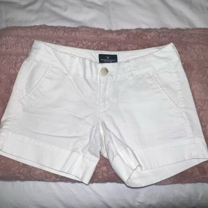 White shorts